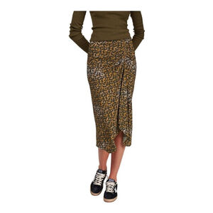 Isabel marant Azaria Silk Midi Skirt Size 2 (34) NWT